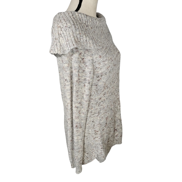 Db Established 1962 Textured Mulitcolor Flek Cowl Neck Sweater, Grey, Medium - Picture 3 of 10